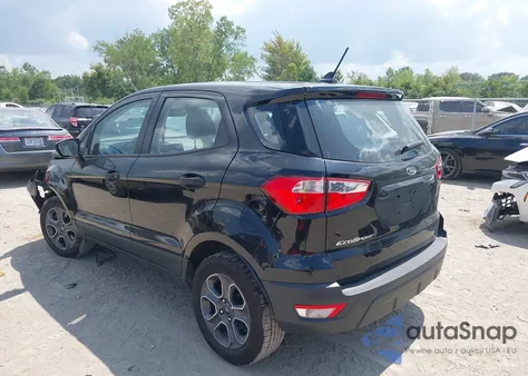 2021 Ford Ecosport S from USA, damaged, VIN MAJ3S2FE6MC438005
